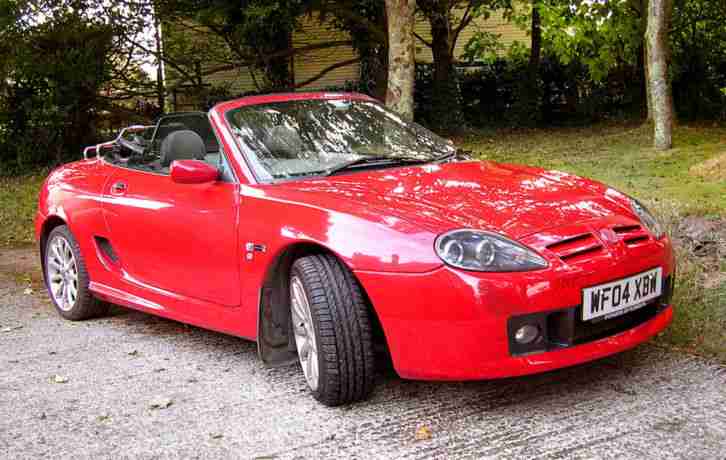 MG TF 160. MG car from United Kingdom