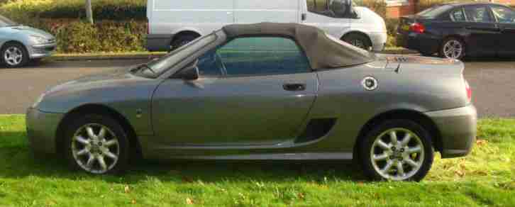 MG TF 1600 convertible low mileage 2004 reg