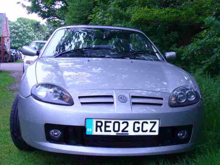 MG TF 2002 CONVERTIBLE IN SILVER