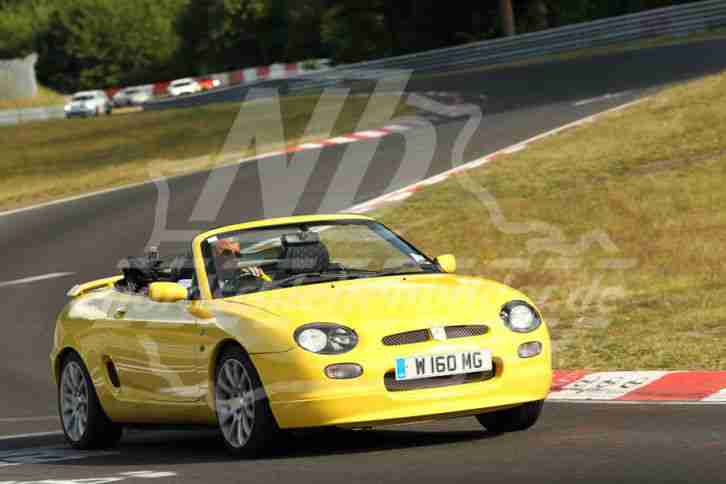 MG TF / MGF 160 TROPHY YELLOW W 160 MG PRIVATE PLATE INC REG AS TROPHY ON V5