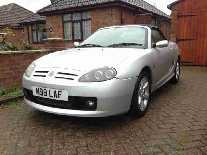 MG TF MGF SPORTS CONVERTIBLE NEW MOT ENGINE REBUILT DRIVES GREAT PRIVATE PLATE