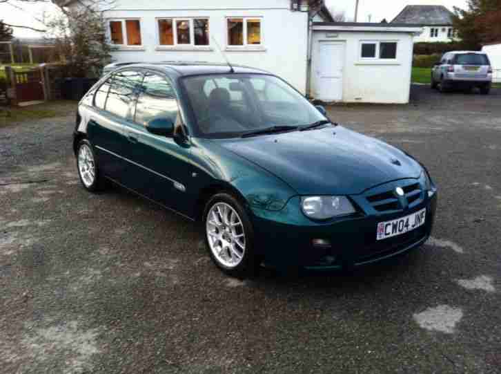 MG ZR+ 1.4 105 2004/04 BRITISH RACING GREEN, LOW MILES, FSH, VGC, LONG MOT