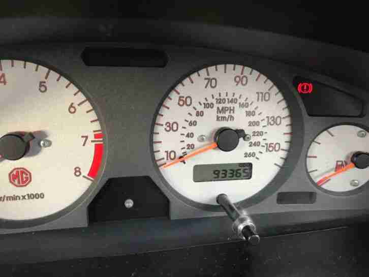 MG ZS 1.6 petrol August MOT no advisories