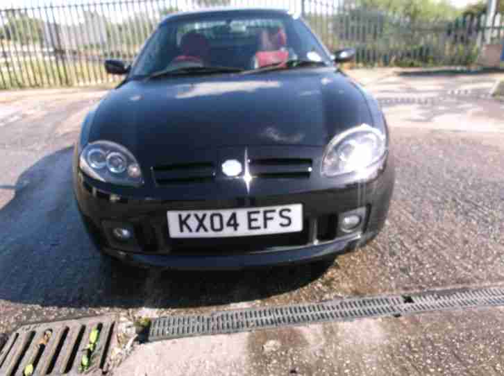 MG tf sports 2004 low millage in nice black colour and red interior very clean