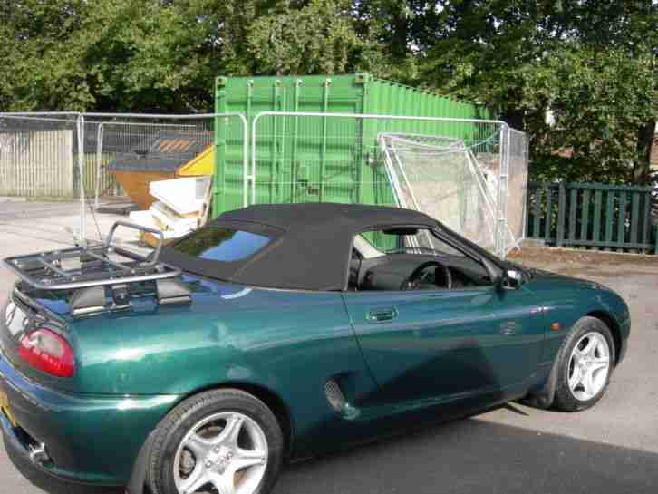 MGF VVC 1.8 1996 in Green 65.900 only 2 owners