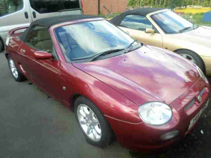 MGF VVC ENGINE RED 1.8 LTR 2001