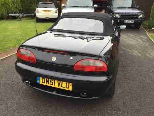 MGF sports car, low mileage