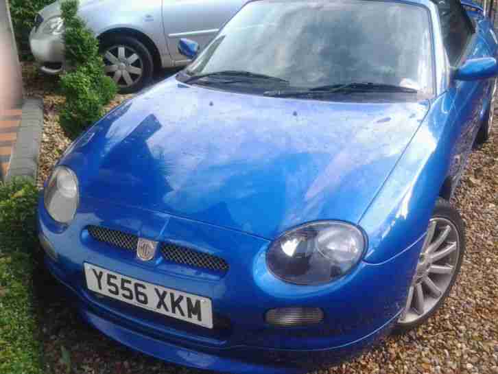 MGF trophy 160 sports car