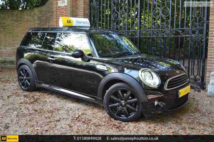 MINI CLUBMAN COOPER 1.6 2010 Petrol Manual in Black