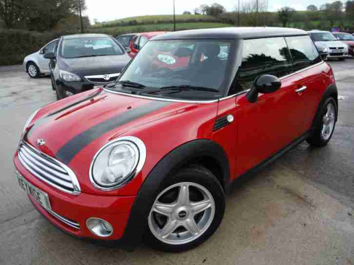 MINI COOPER 1.6 (120bhp) 2008 08 WITH ONLY 49,900 MILES FROM NEW