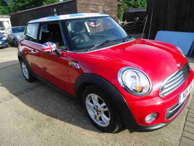 COOPER 1.6 DIESEL RED 2011 1 FORMER