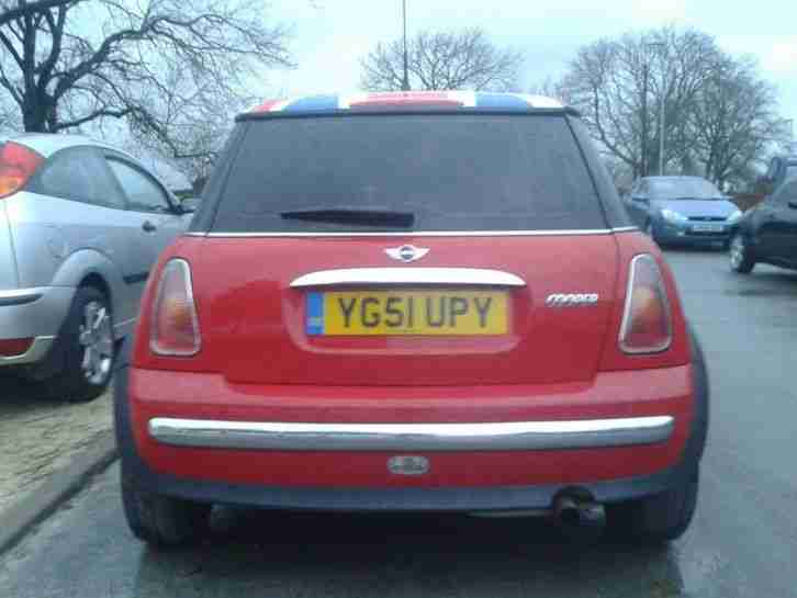 MINI COOPER, 51 reg, really clean, limited edition model with union jack roof!!