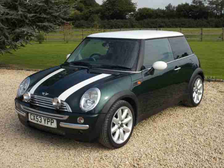 Mini COOPER BRITISH RACING GREEN CHILLI PACK + MORE 