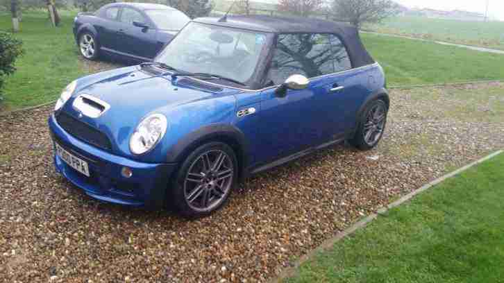 MINI COOPER S CONVERTIBLE 2007 MODEL WRX KIT 210 BHP 58K LONG MOT TOP SPEC