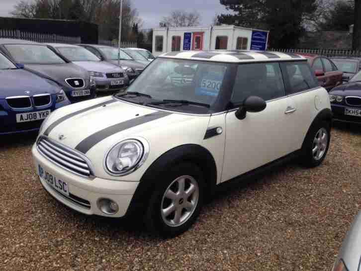MINI Hatch One 1.4 One 3dr WHITE 2009 09 REG Finance Available !