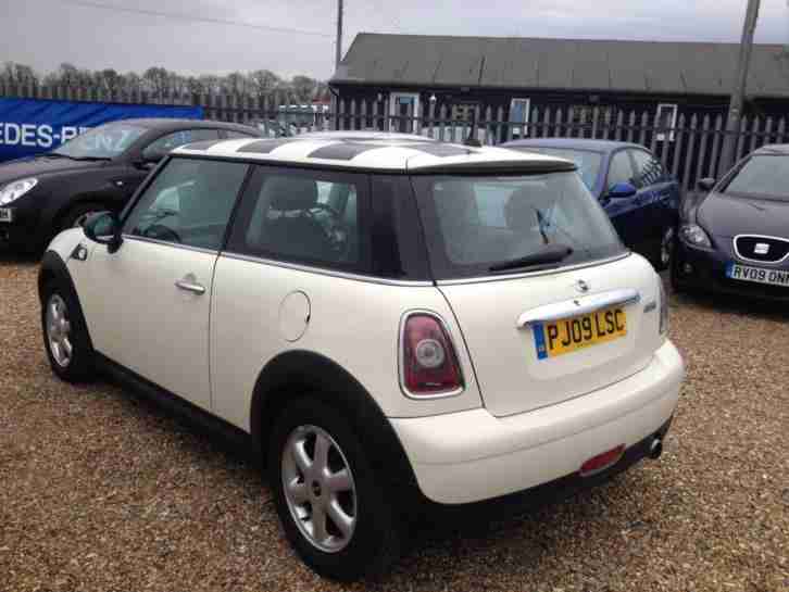 MINI Hatch One 1.4 One 3dr WHITE 2009 09 REG Finance Available!!!!