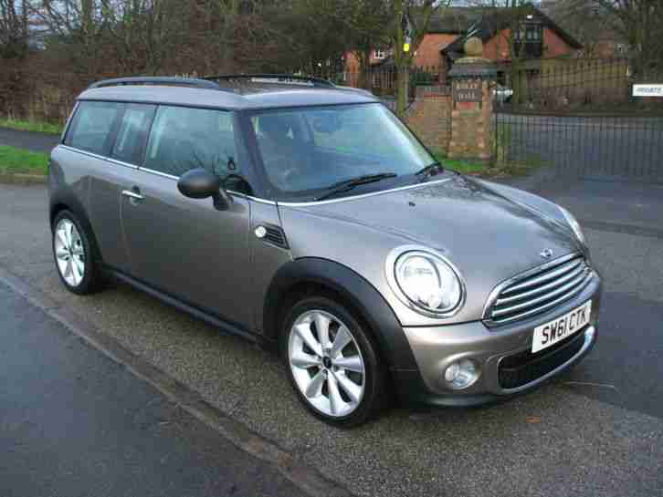 MINI MINI CLUBMAN 1.6TD One D ONLY ONE OWNER FROM NEW £20 ROAD TAX