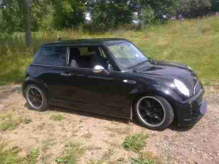 MINI ONE D BLACK 2003 £3395ono may px swap up or down