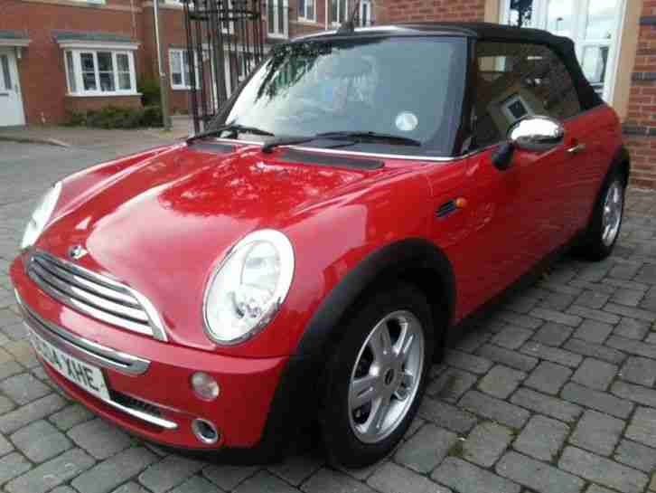  MINI ONE RED Convertible