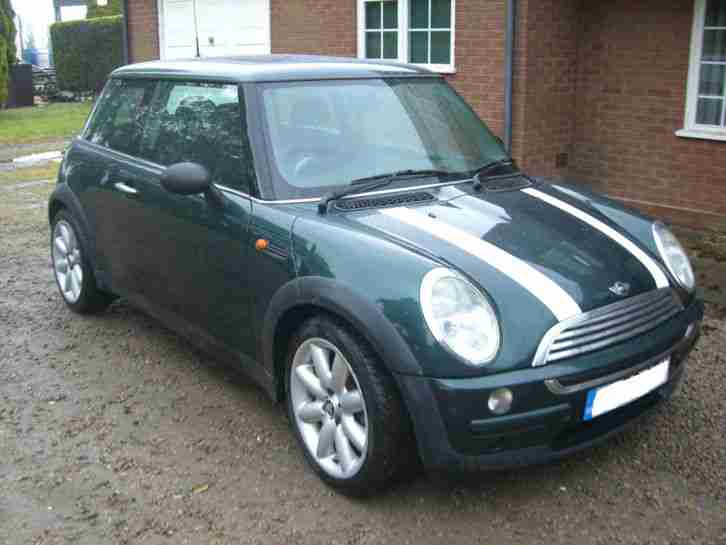 MINI PANORAMIC SUNROOF BRITISH RACEING GREEN (2003)