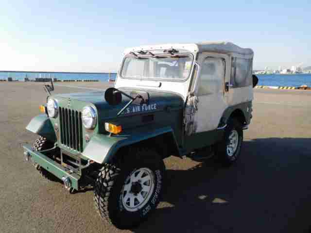 MITSUBISHI JEEP J55 WILLYS DIESEL MILITARY ON & OFF ROAD 4X4 SOFT TOP LOW MILES