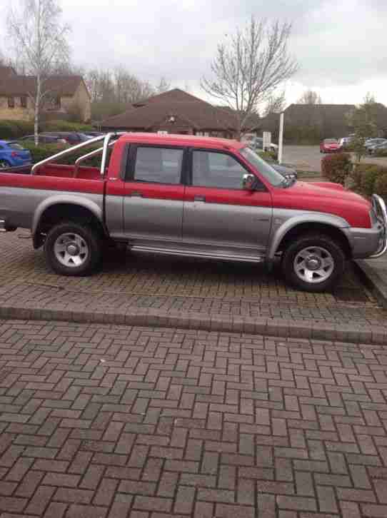 MITSUBISHI L200 4LIFE LWB DCB 4WD PICK-UP 2477cc (2002) DIESEL