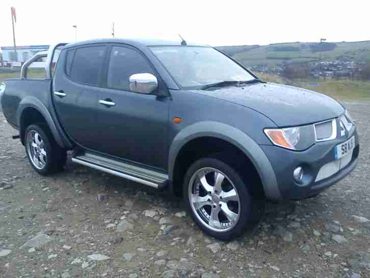 MITSUBISHI L200 ANIMAL DI-D D/C 2007 P/PLATE...20INCH ALLOYS...RECENT CAMBELT