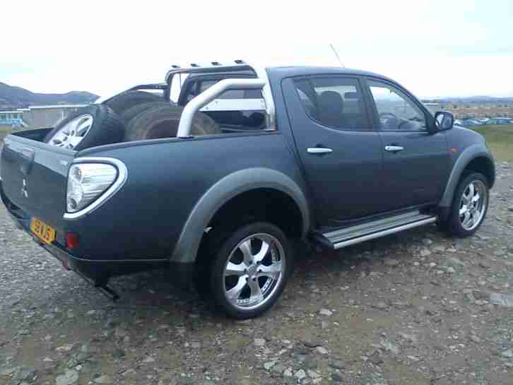 MITSUBISHI L200 ANIMAL DI-D D/C 2007 P/PLATE...20INCH ALLOYS...RECENT CAMBELT