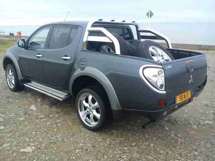 MITSUBISHI L200 ANIMAL DI-D D/C 2007 P/PLATE...20INCH ALLOYS...RECENT CAMBELT