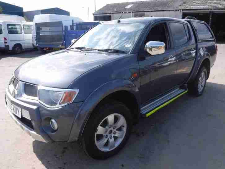MITSUBISHI L200 ANIMAL LWB DCB 2009 Diesel Automatic in Grey