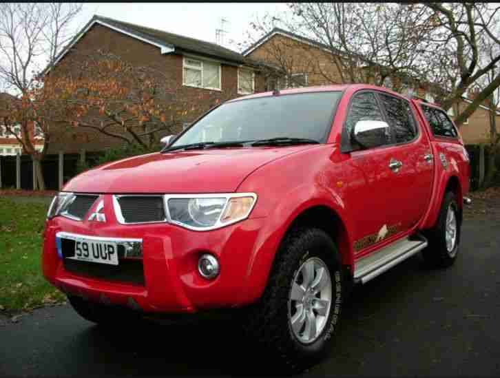 MITSUBISHI L200 RAGING BULL, (2009) 59 plate, Pick "UUP" reg. **NO VAT**