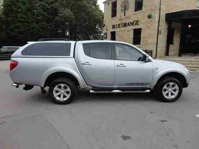 MITSUBISHI L200 WARRIOR GENUINE 23200 MILES 1OWNER FROM NEW MET STARLIGHT SILVER
