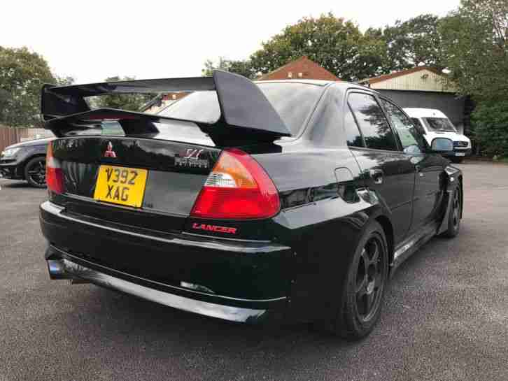 MITSUBISHI LANCER EVO VI TOMMI MAKINEN BLACK, VARIS BODY KIT 2.0L PETROL, RARE.