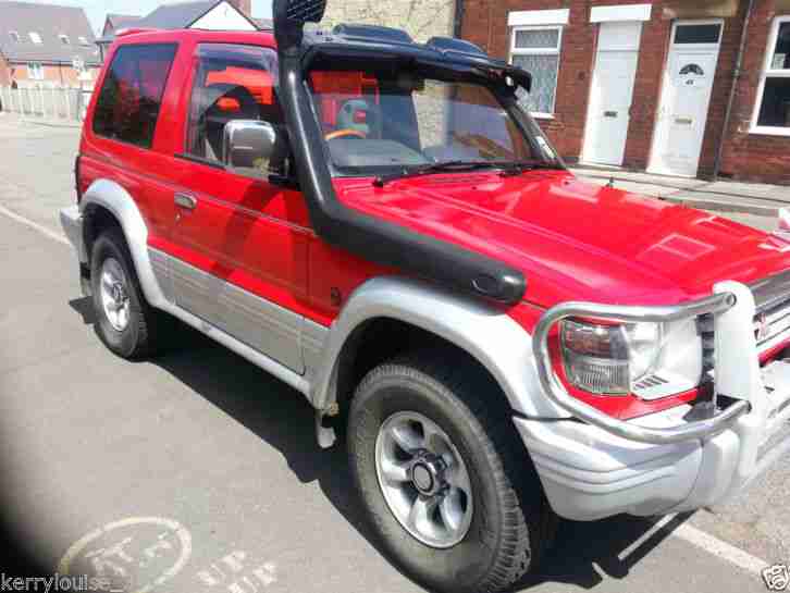 PAJERO 2.5TD RED SILVER