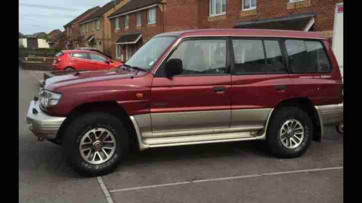 MITSUBISHI SHOGUN 2.8 GLS MANUAL SPARES OR REPAIRS 7 SEAT SAME AS PAJERO