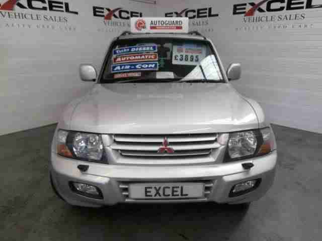 MITSUBISHI SHOGUN 3.2 DIESEL AUTO SWB 2002 02 REG..