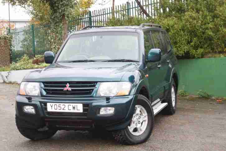 MITSUBISHI SHOGUN EQUIP DI-D LWB DIESEL MANUAL ONE OWNER FROM NEW