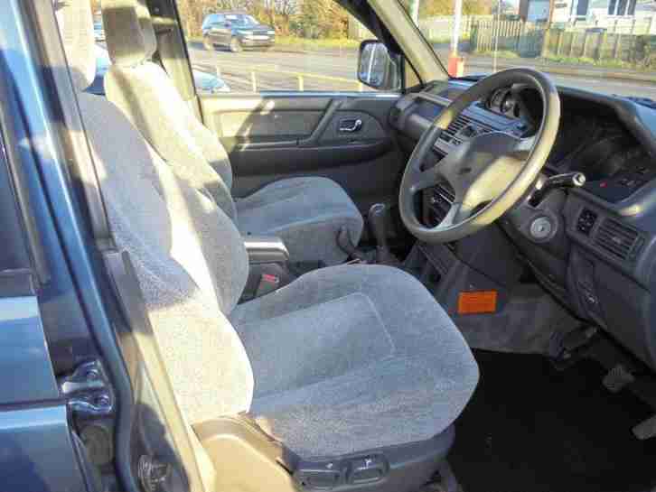 MITSUBISHI SHOGUN GLS V6 24V LWB 7 SEAT 4 WD, Blue, Manual, Petrol, 1996