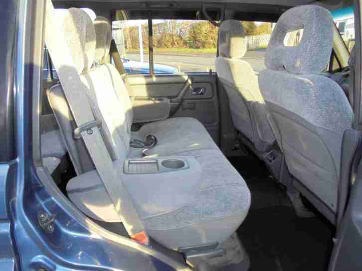 MITSUBISHI SHOGUN GLS V6 24V LWB 7 SEAT 4 WD, Blue, Manual, Petrol, 1996