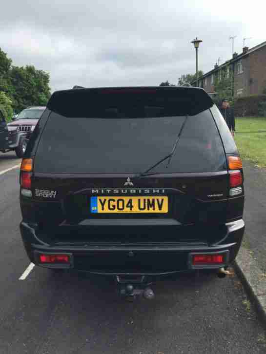 MITSUBISHI SHOGUN WARRIOR SPORT TD ESTATE 2004 SPARES OR REPAIR / ENGINE PROBLEM
