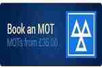 MOT Test, Cars, Vans, Motorbikes, From