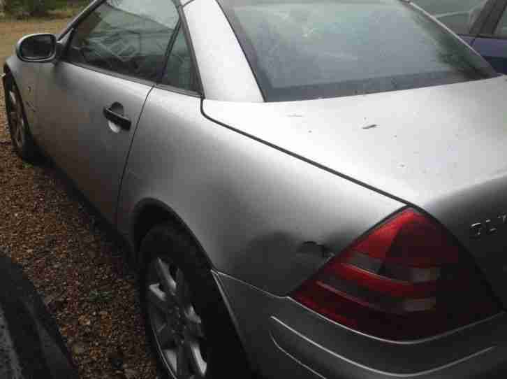 MRCEDES SLK CABRIOLET 230 99T AUTO MOTD DRIVES OK ROOF OK