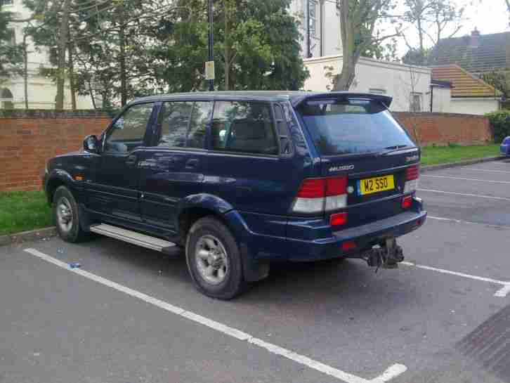 MUSSO WITH PRIVATE PLATE INCLUDED M2SSO SSANGYONG 4X4 JEEP OFF ROAD ? TIDY