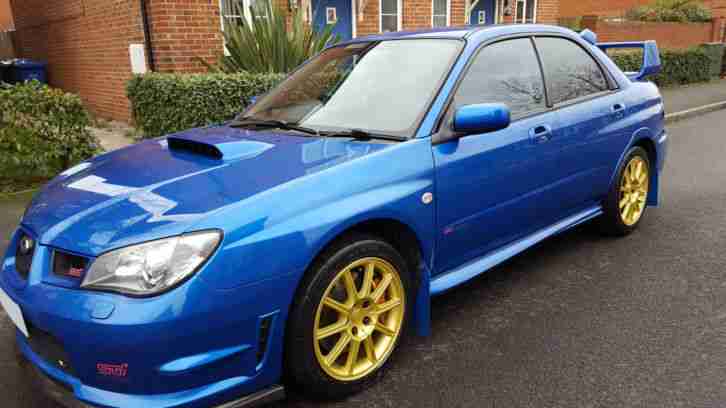 MY06 SUBARU IMPREZA WRX STI TYPE UK WR BLUE