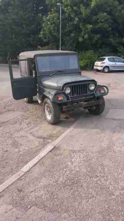 Mahindra Indian Chief / Marksman - like Willy's Jeep. Project