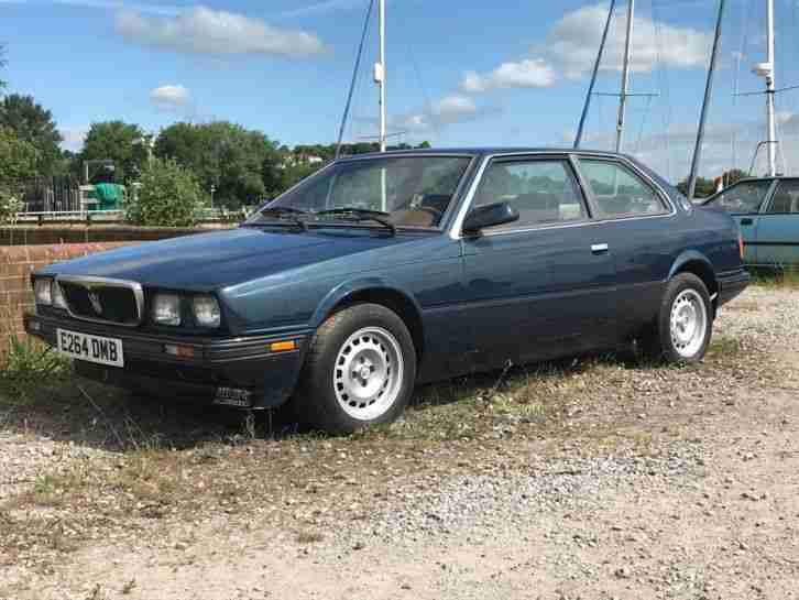 Maserati 222i Coupe 2.0 V6 Twin Turbo in Metallic Aquamarina Blue