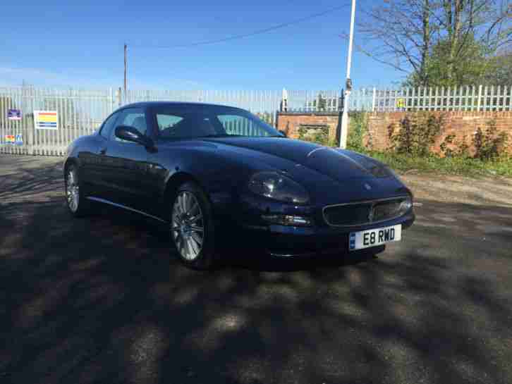 Maserati 4200 GT Coupe MANUAL blue with cream leather. excellent condition.