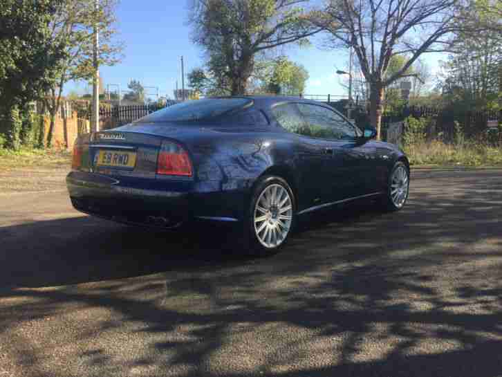 Maserati 4200 GT Coupe MANUAL blue with cream leather. excellent condition.