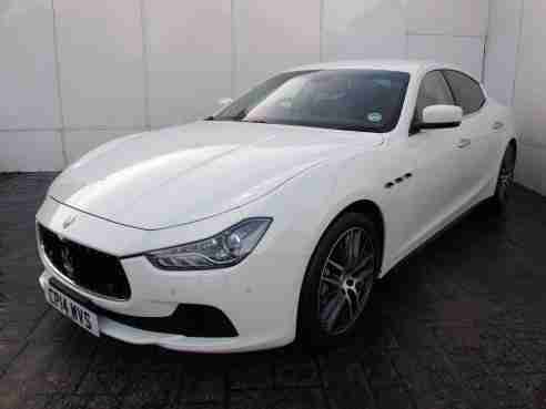 Maserati Ghibli 3.0 DV6 AUTO 4 DR SALOON, NEW MODEL, 1