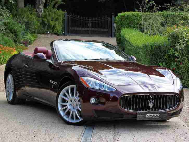 Maserati Grancabrio FULL SERVICE HISTORY 37,000 Miles PETROL AUTOMATIC 2010 10